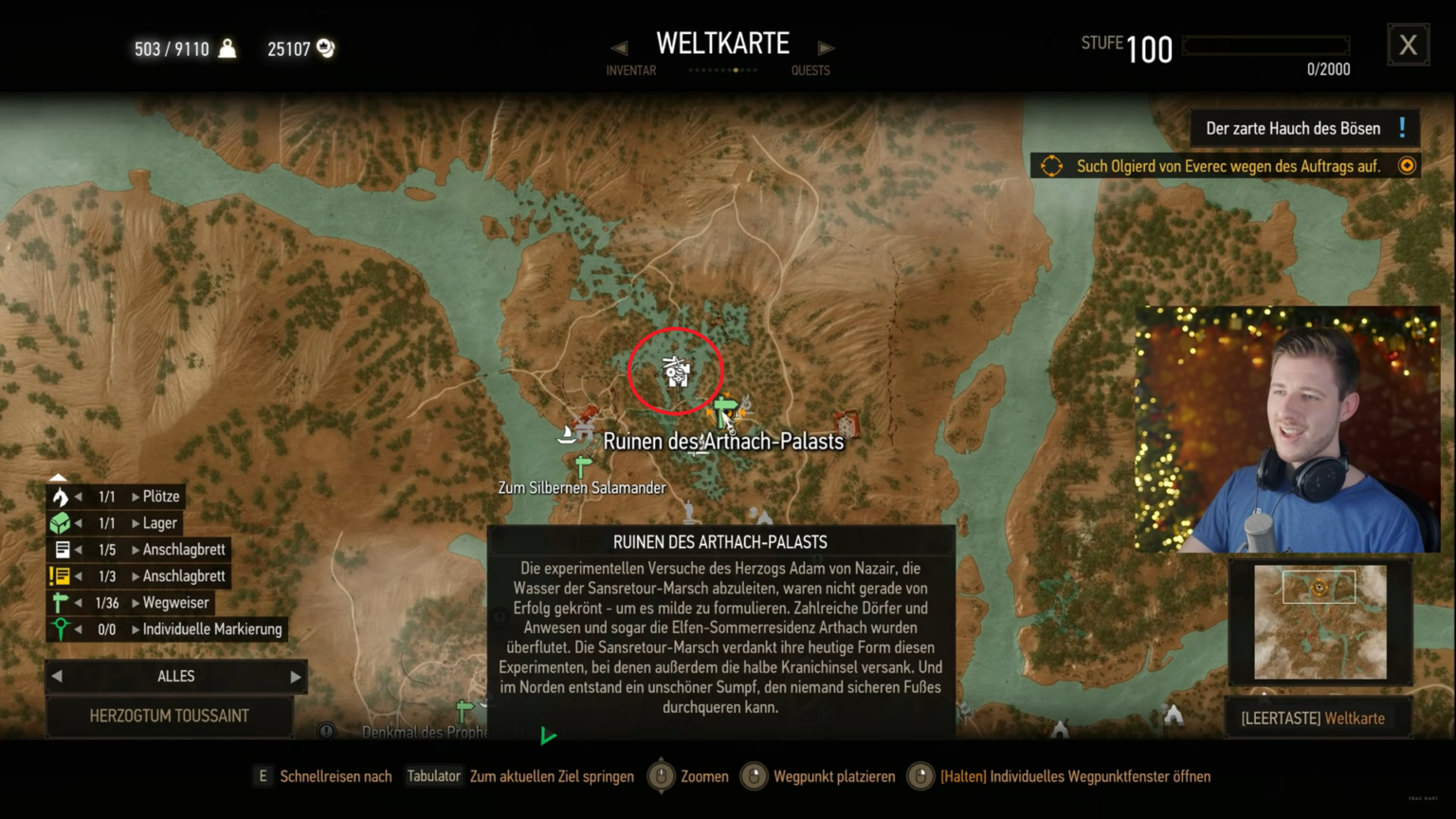 Witcher 3 Bestes Stahlschwert Blood And Wine TOUSSAINT-RITTERSTAHLSCHWERT finden - Das beste Stahlschwert in The