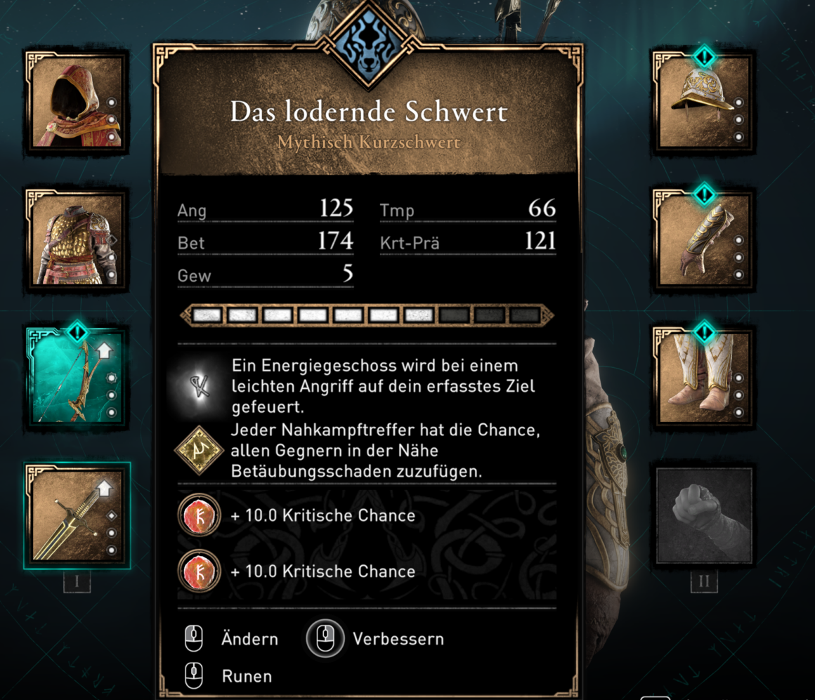Assassins Creed Valhalla Beste Waffen Kombination